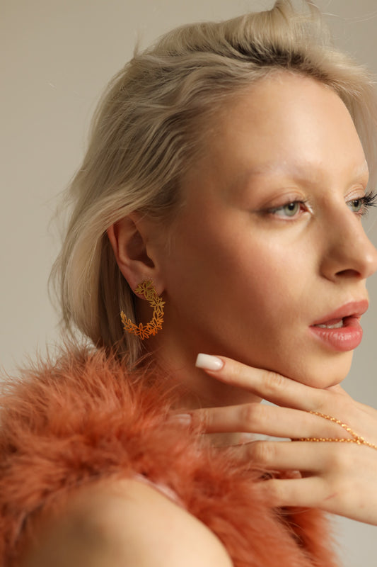 Flower Crown Earrings