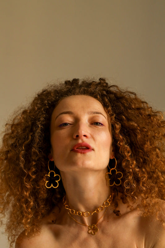 Pretty Flower Earrings