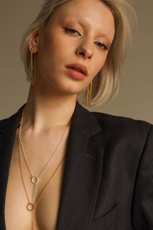 Grunge Chain Earrings