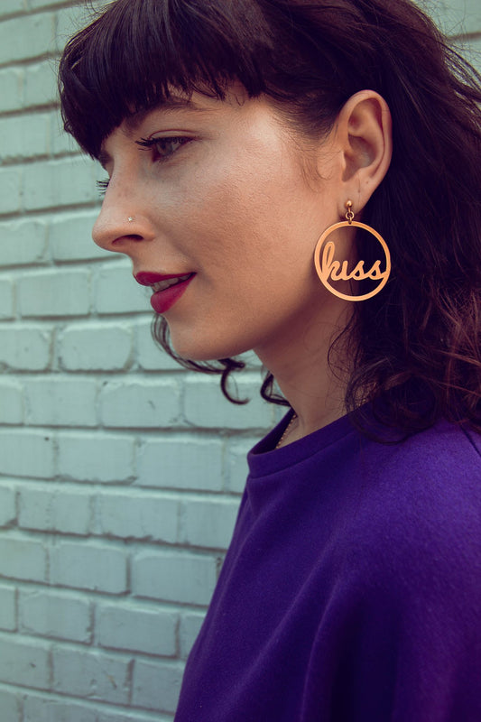 Kiss Love Earrings