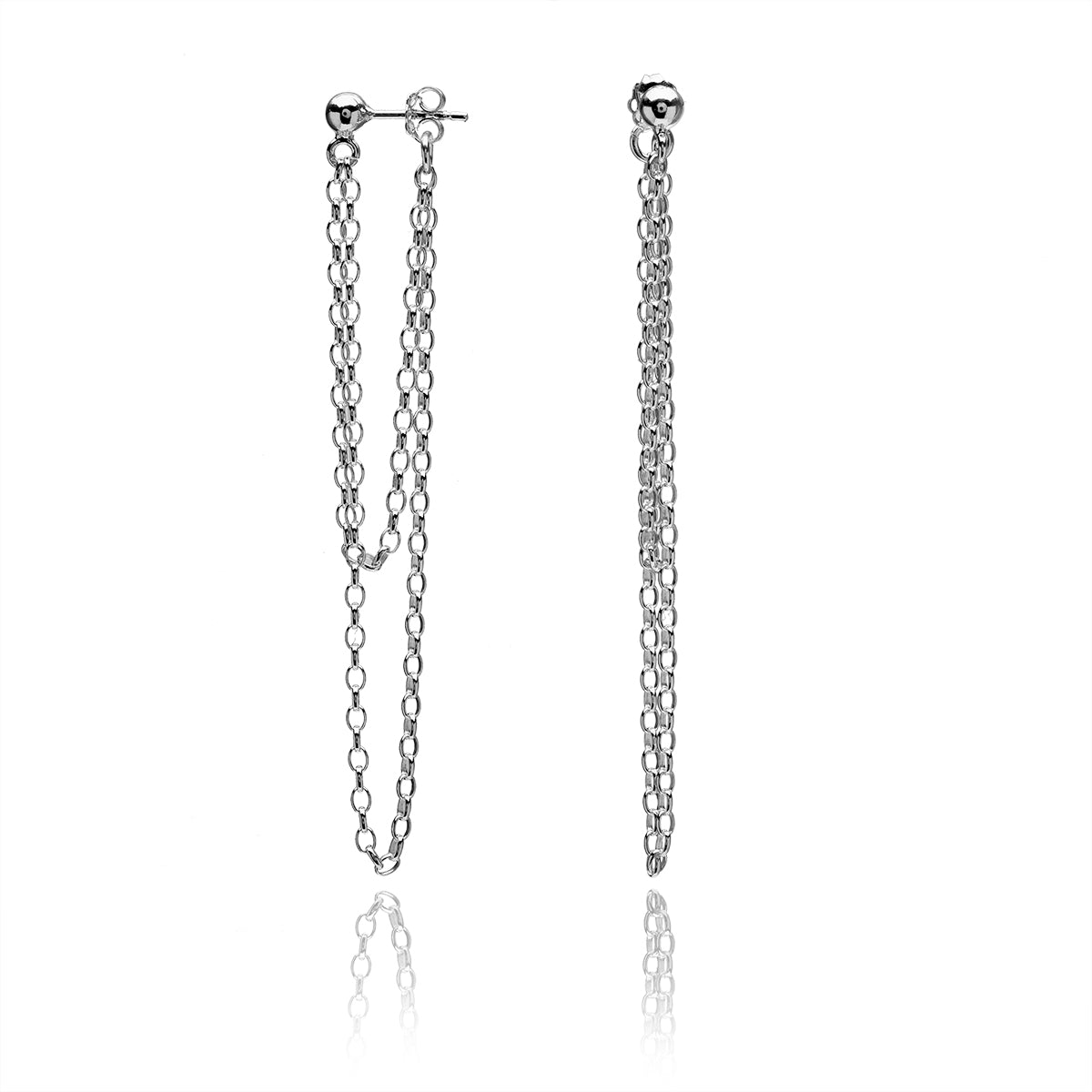 Grunge Chain Earrings