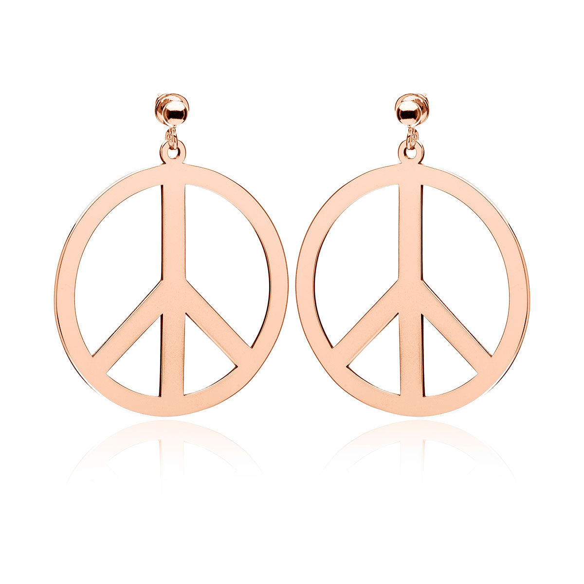 Big Peace Earrings