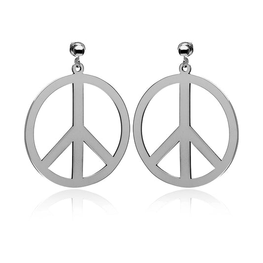 Big Peace Earrings